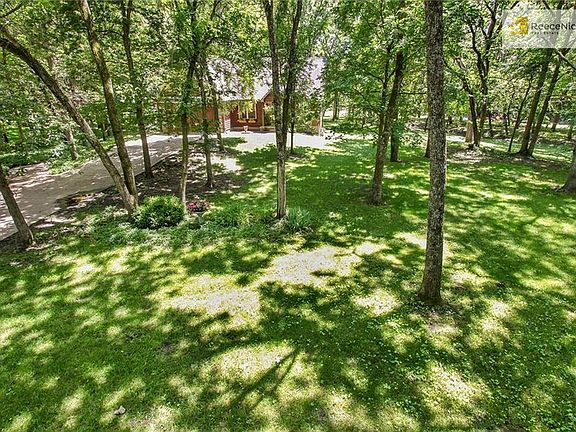 Aerial view of home from street. Cul-de-sac lot so not many people come this way.