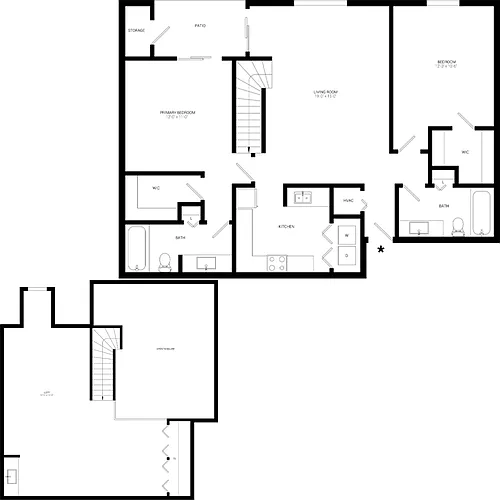Floor plan The Escape