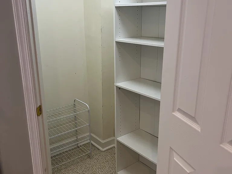 Third floor bedroom walk-in closet