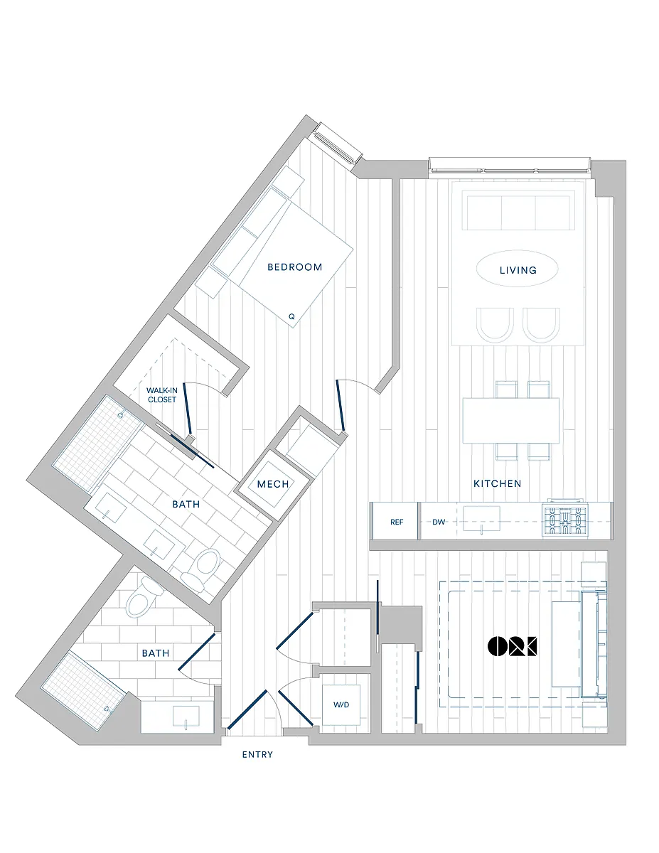 Floor plan B2-JR