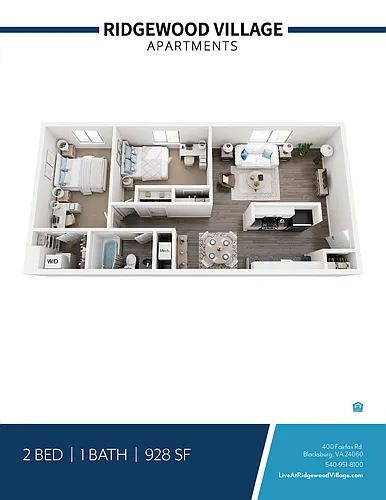 Floor plan 2B