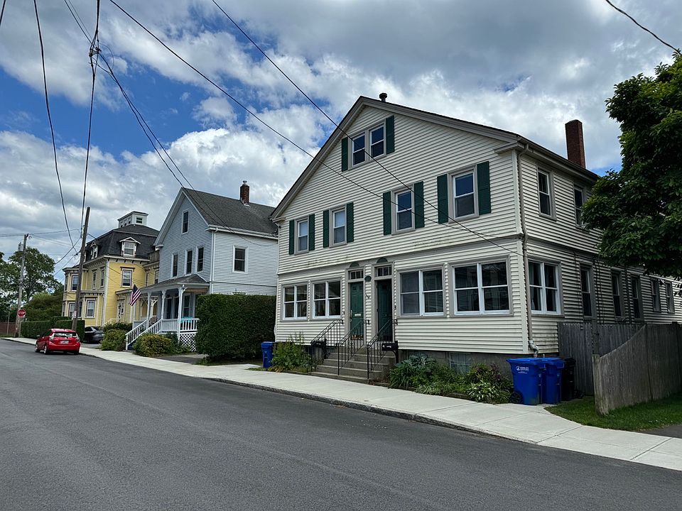 Home exterior, unit is the right side of the property when facing.