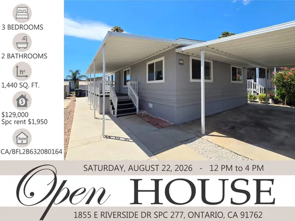 1855 E Riverside Dr Space 277, Ontario, CA 91761