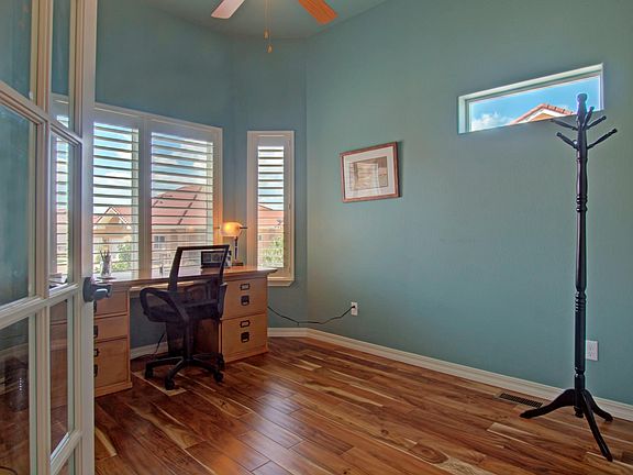 Private office with closet