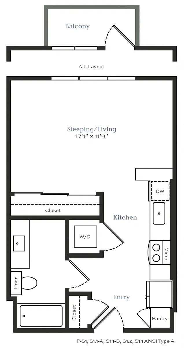 Floor plan S1