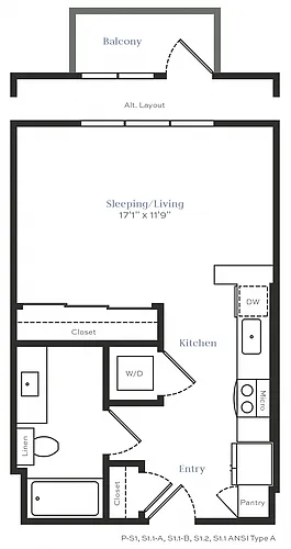 Floor plan S1