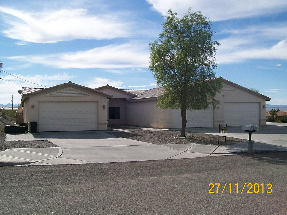 Front view of tri-plex