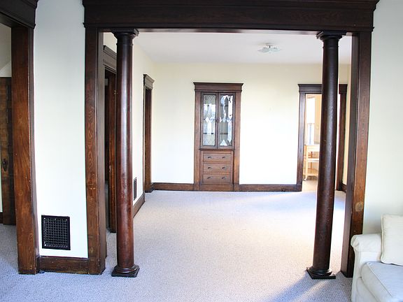 Beautiful woodwork with original built-in cabinet