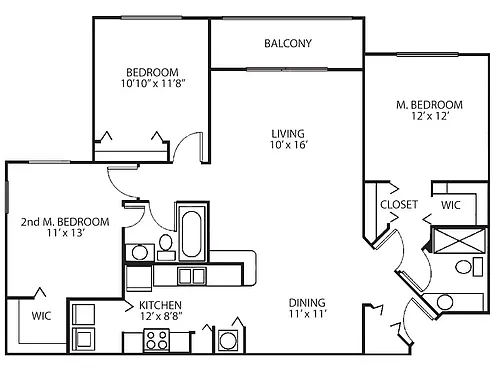 Floor plan C2