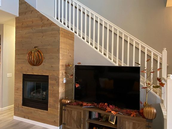 Remodeled fireplace