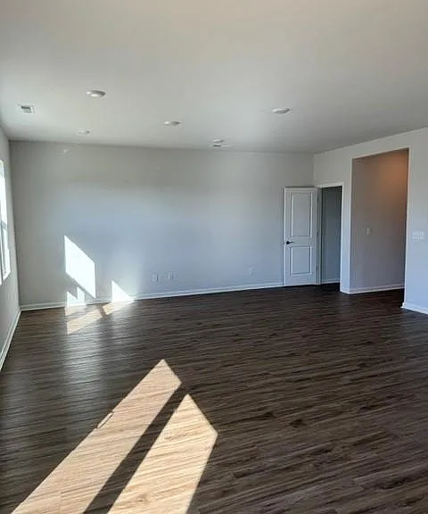 Open living room with extra storage
