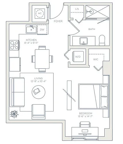 Floor plan West - S4
