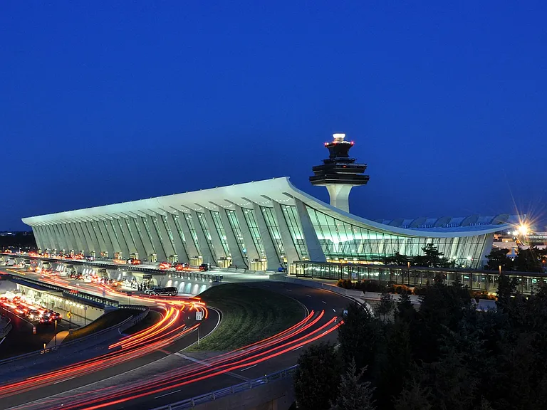 Dulles International Airport is a 10 minute drive from Windsor Herndon.