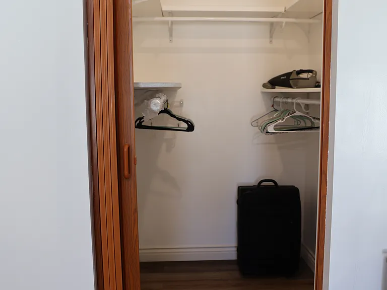 Inside of walking closet
