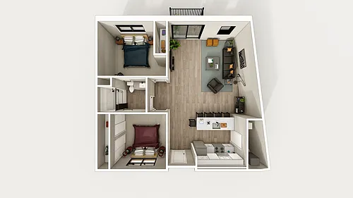 Floor plan The McGavock