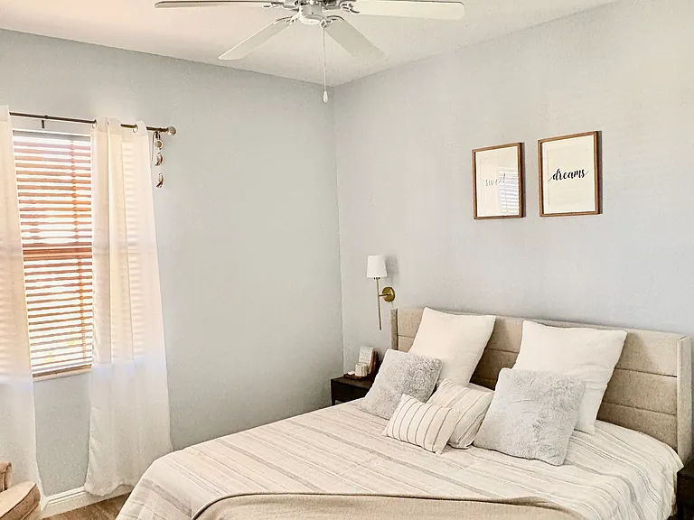 Primary Bedroom with walk-in closet