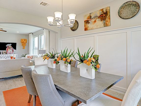 Elegant dining room