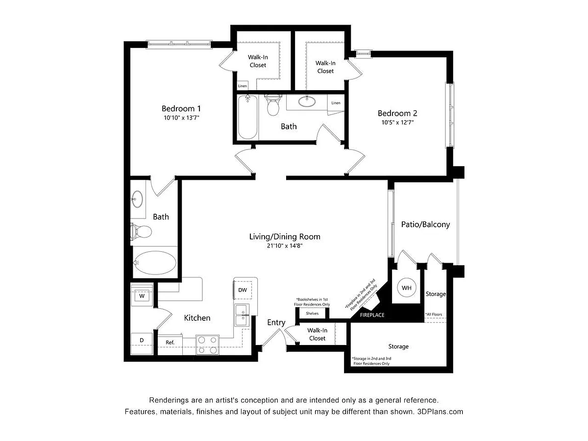 Floor plan The Doral