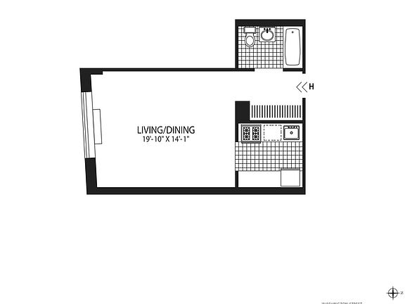 2nd image of 100 Jane St APT 4H