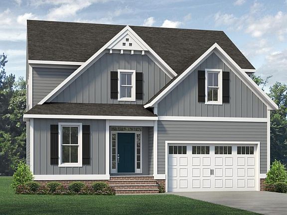 Dayton Farmhouse - Front Load Garage