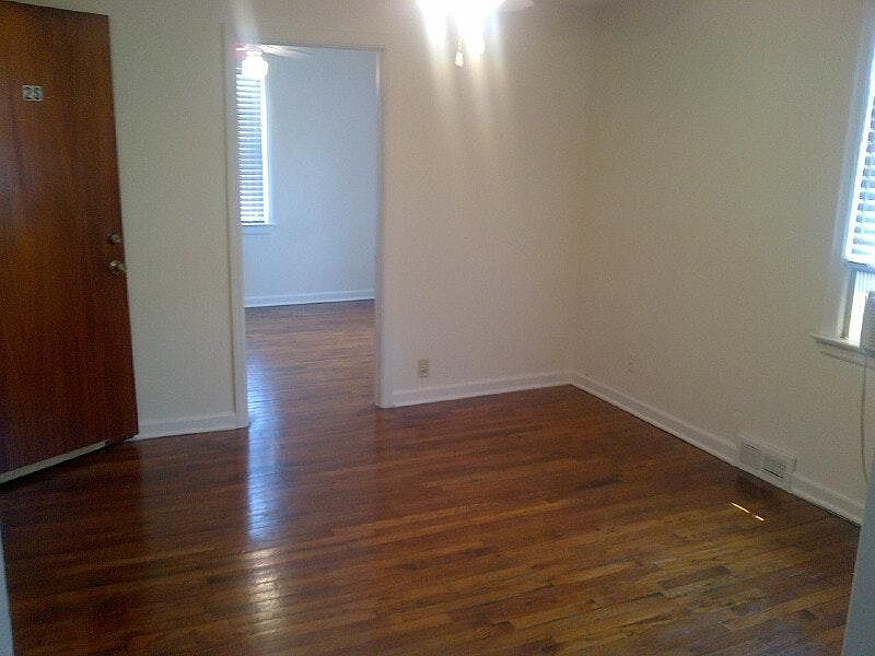 Living Room with view of bedroom
