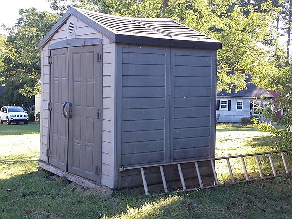 Back Yard Storage Building