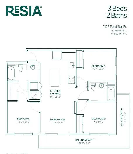 Floor plan C1