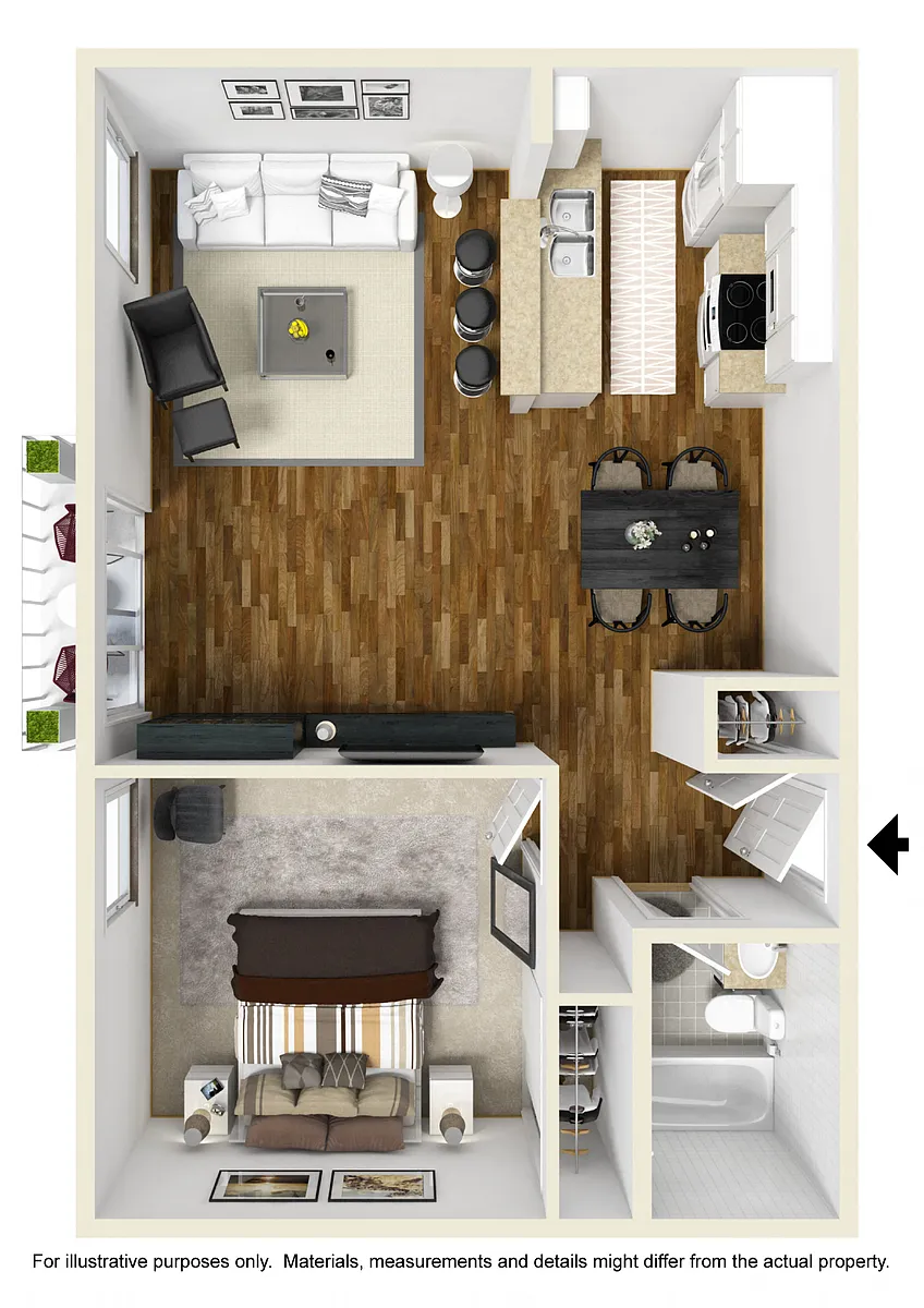 Floor plan 1A