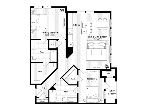 Floor plan B11