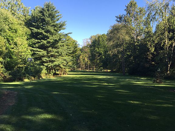 Large private back yard