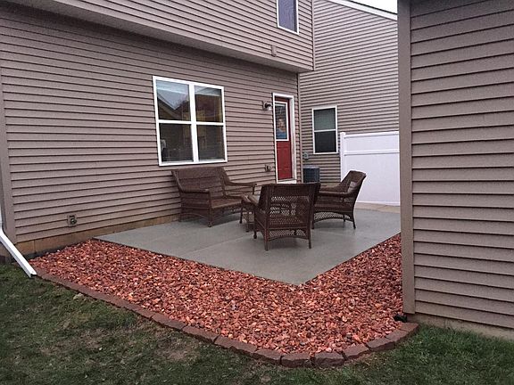 NEW PATIO IN BACK YARD