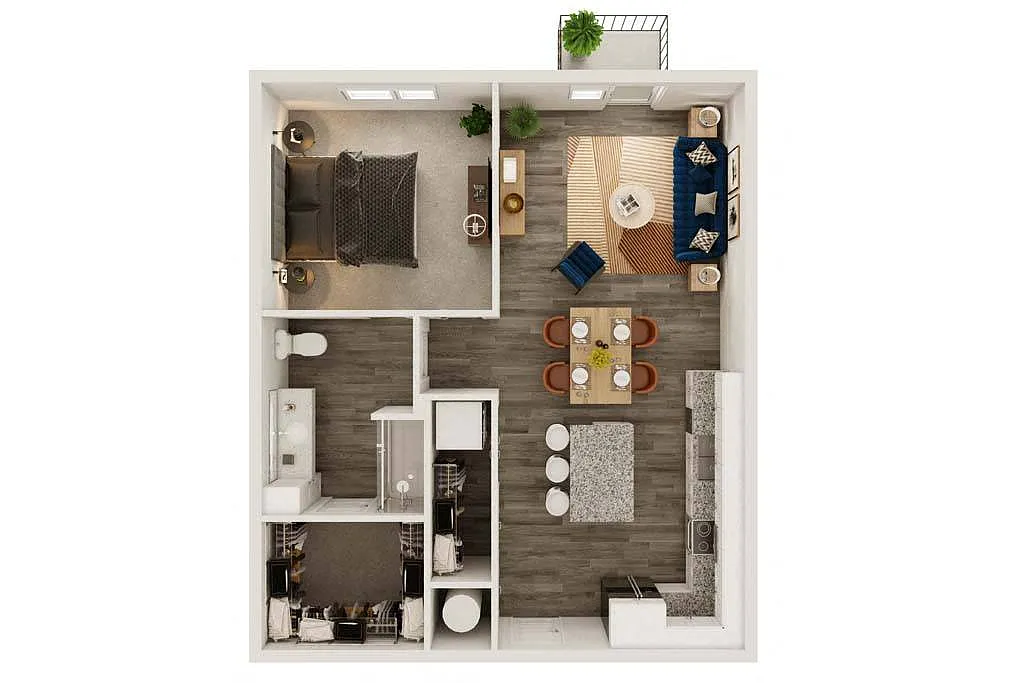 Floor plan A7 - SECOND AVE