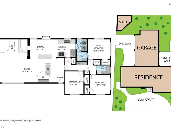 9964 Haines Canyon Ave, Tujunga, CA 91042