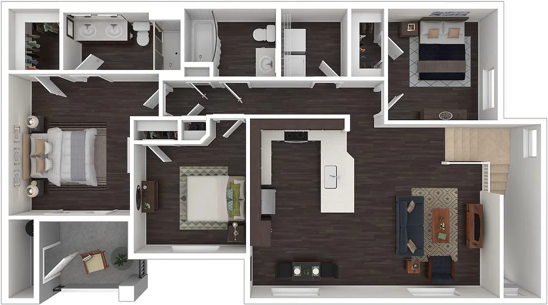 Floor plan 3X2E