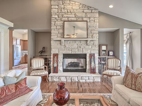 Gas Stone Fireplace