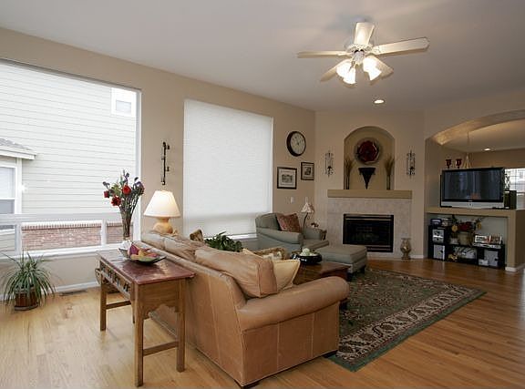 Open family room