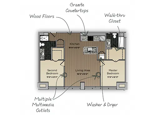 Floor plan The Vice Principal