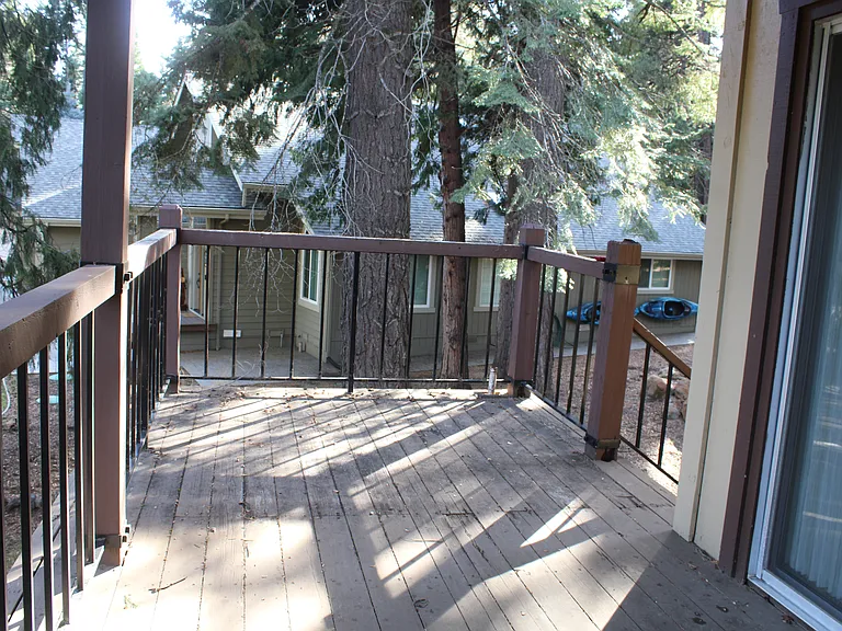 upstairs back balcony
