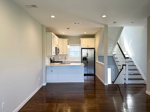 Kitchen and dining area