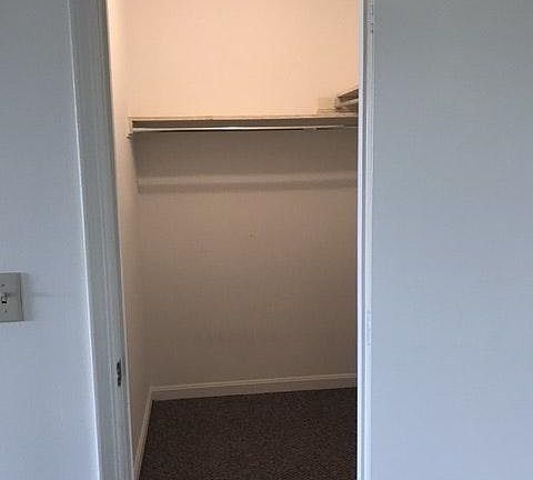 Dining room walk-in closet