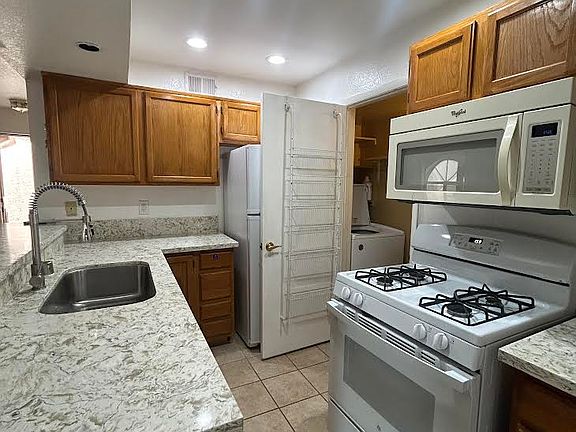 Kitchen and laundry area