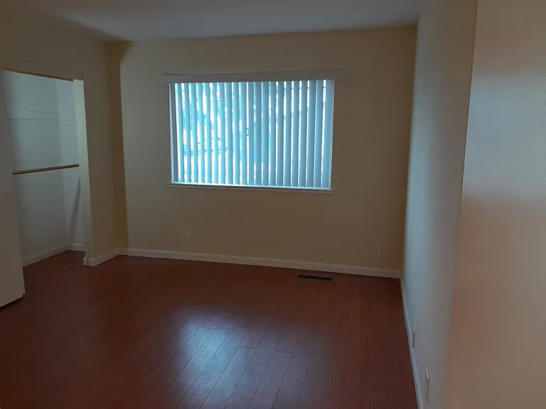 BR #2 with wall-to-wall closet and laminate wood floor