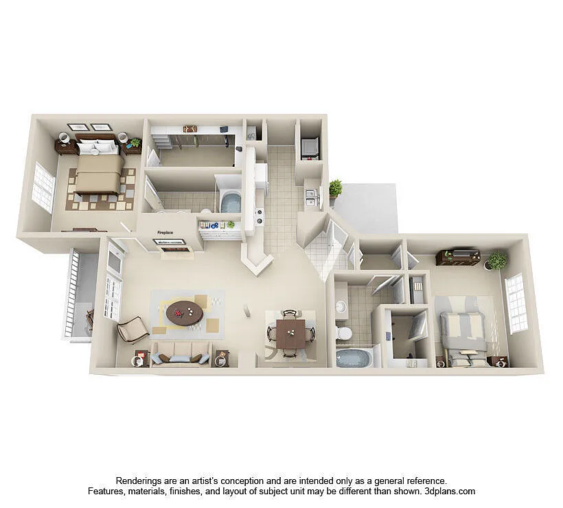 Floor plan Montreal