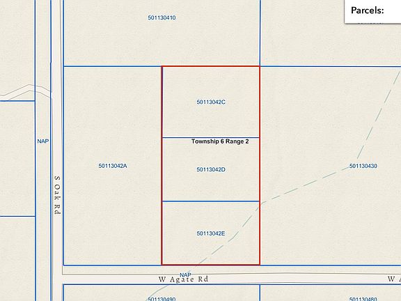 4th image of 0 W agate Road E 1/2 Lot 101