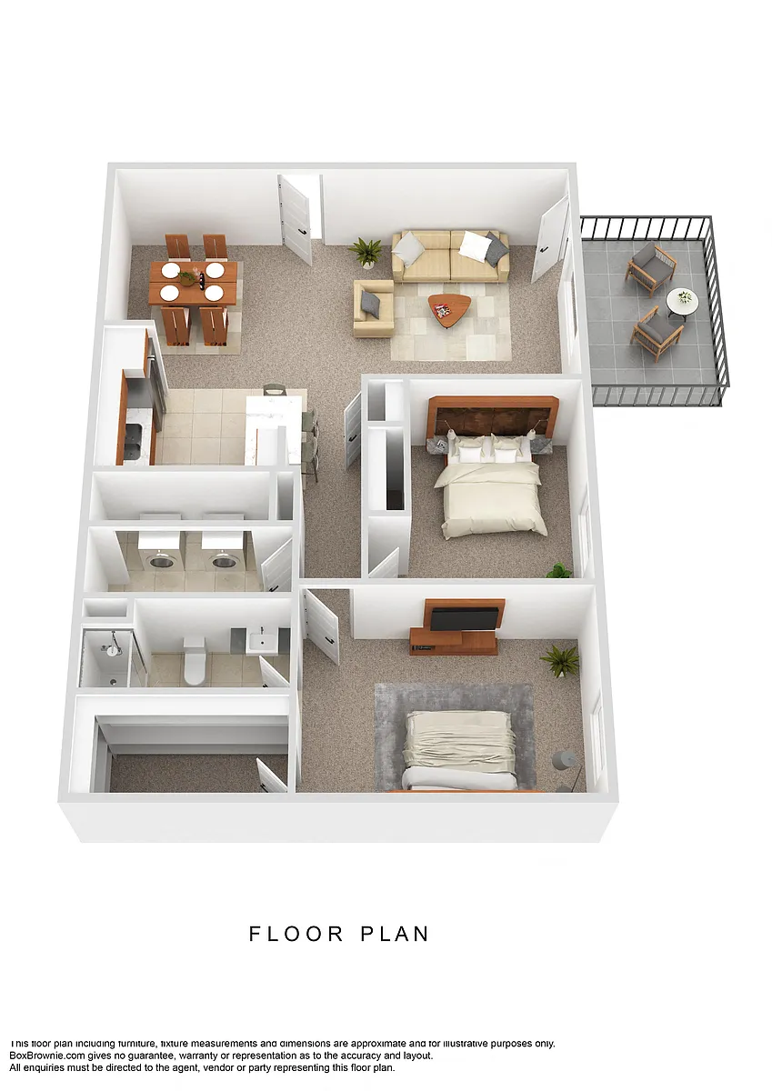 Floor plan 2X2
