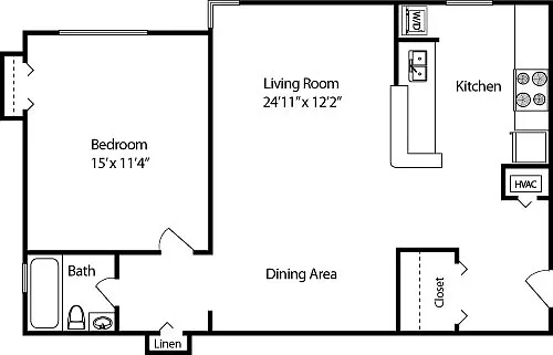 Floor plan Roosevelt