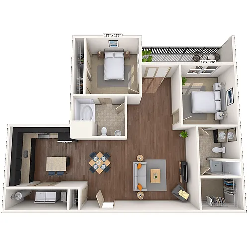Floor plan Queens