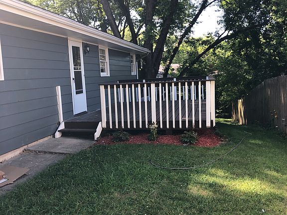 deck off the kitchen
