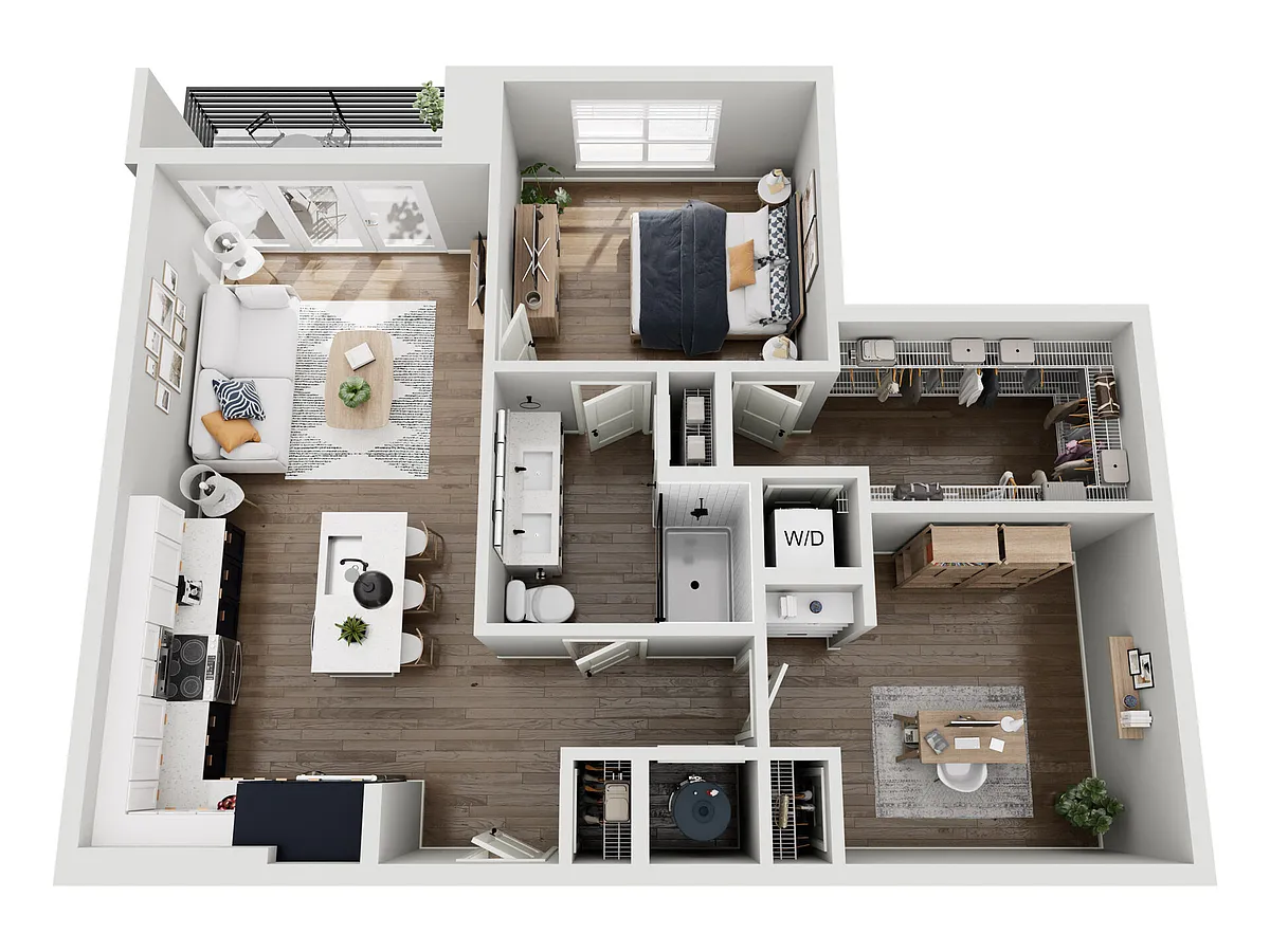 Floor plan B2