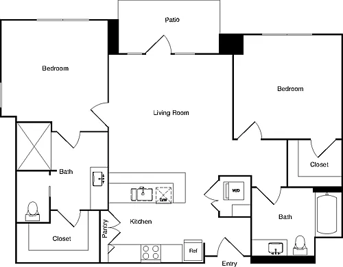 Floor plan B2